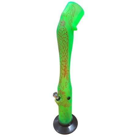 Acrylic Bong - 40cm - Dragon design
