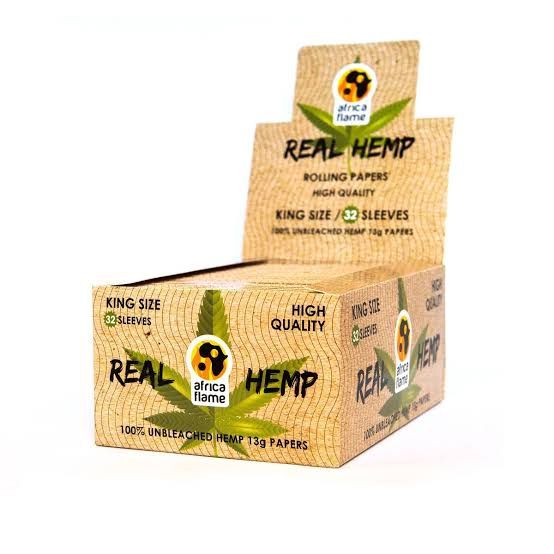 Real Hemp King size African Flame