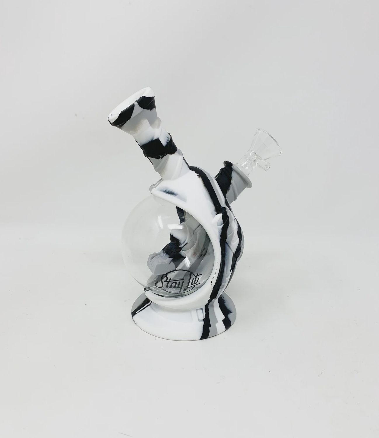 Silicone and Glass Bong - Astronaut - Assorted
