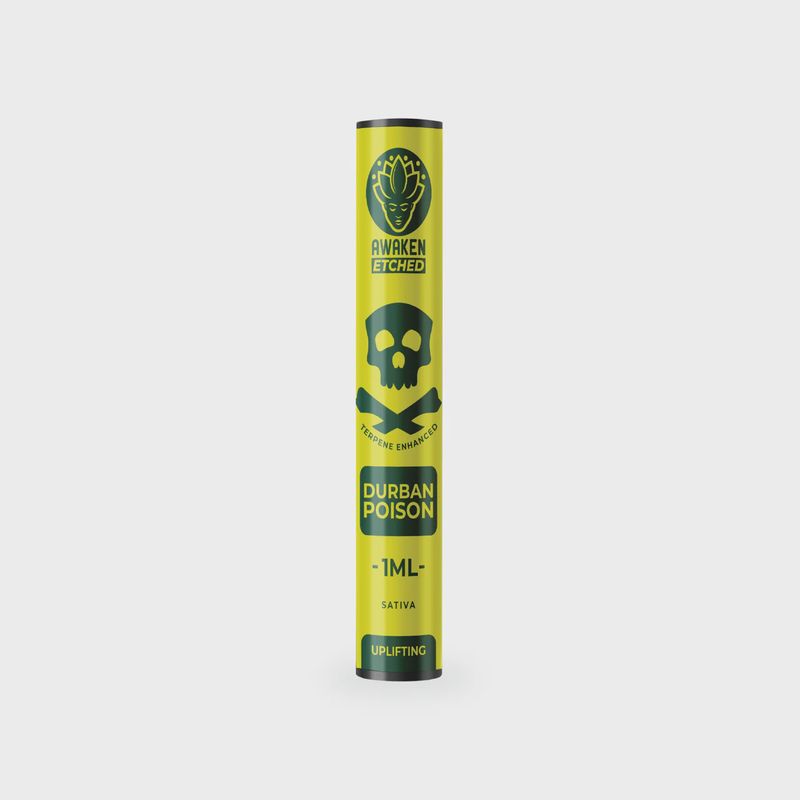 Durban Poison - Awaken 1ml - Etched Cart