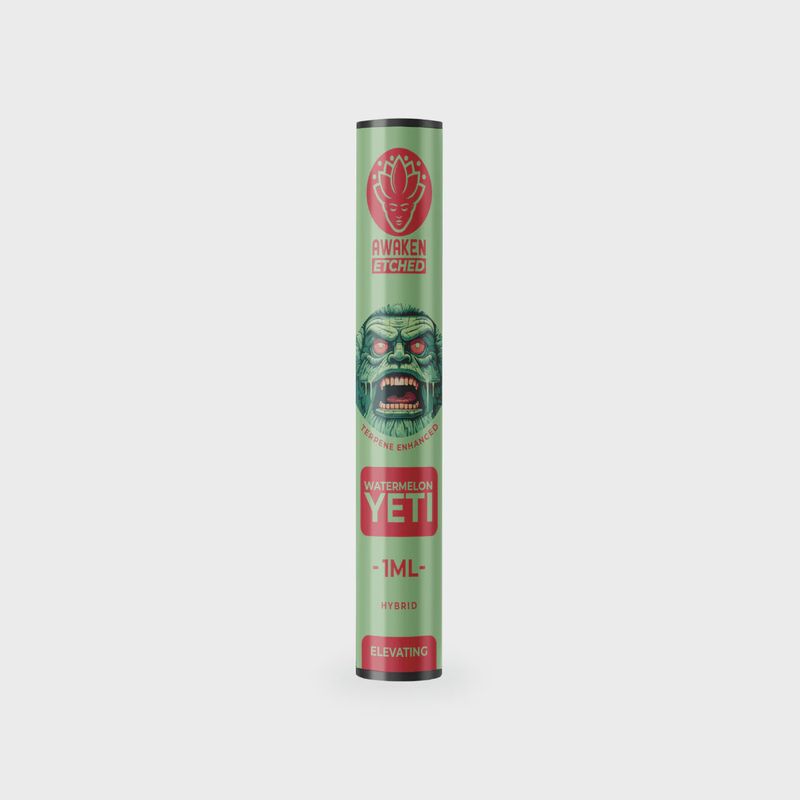 Watermelon Yeti - Awaken 1ml - Etched Cart