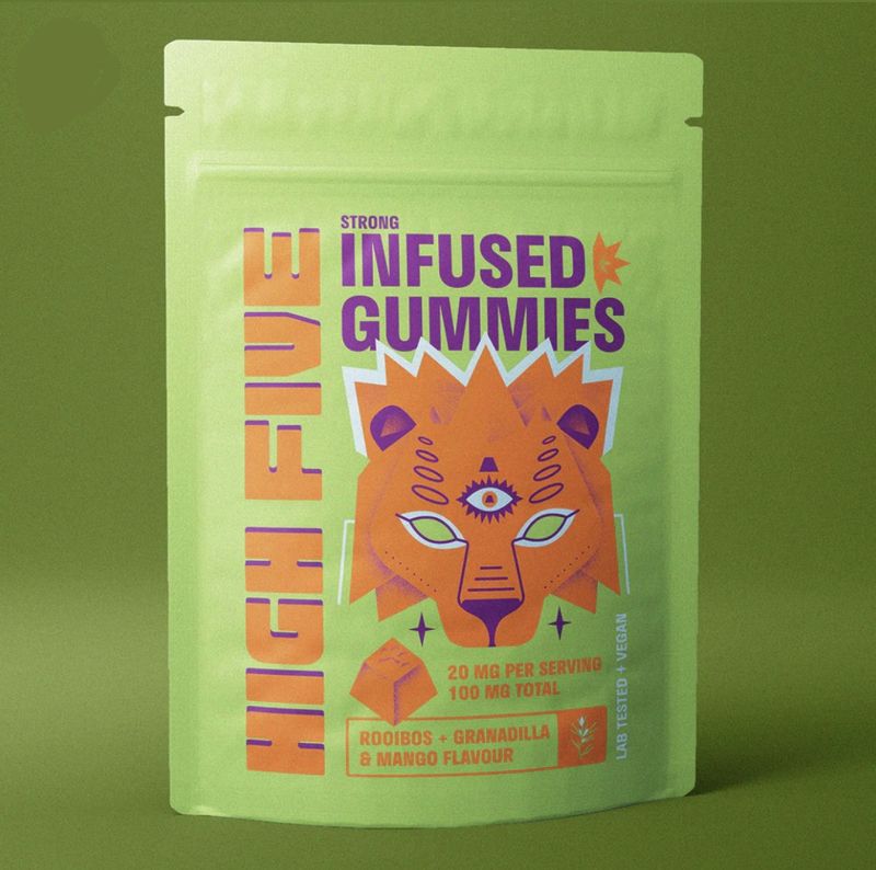 HighFive - Rooibos, Mango, and Granadilla - Gummies ( 5 Pack )