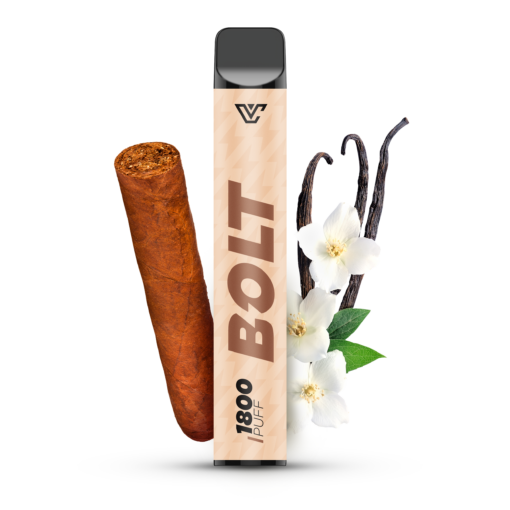 Bolt Disposable - Vanilla Cigar - 20mg - 1800puffs