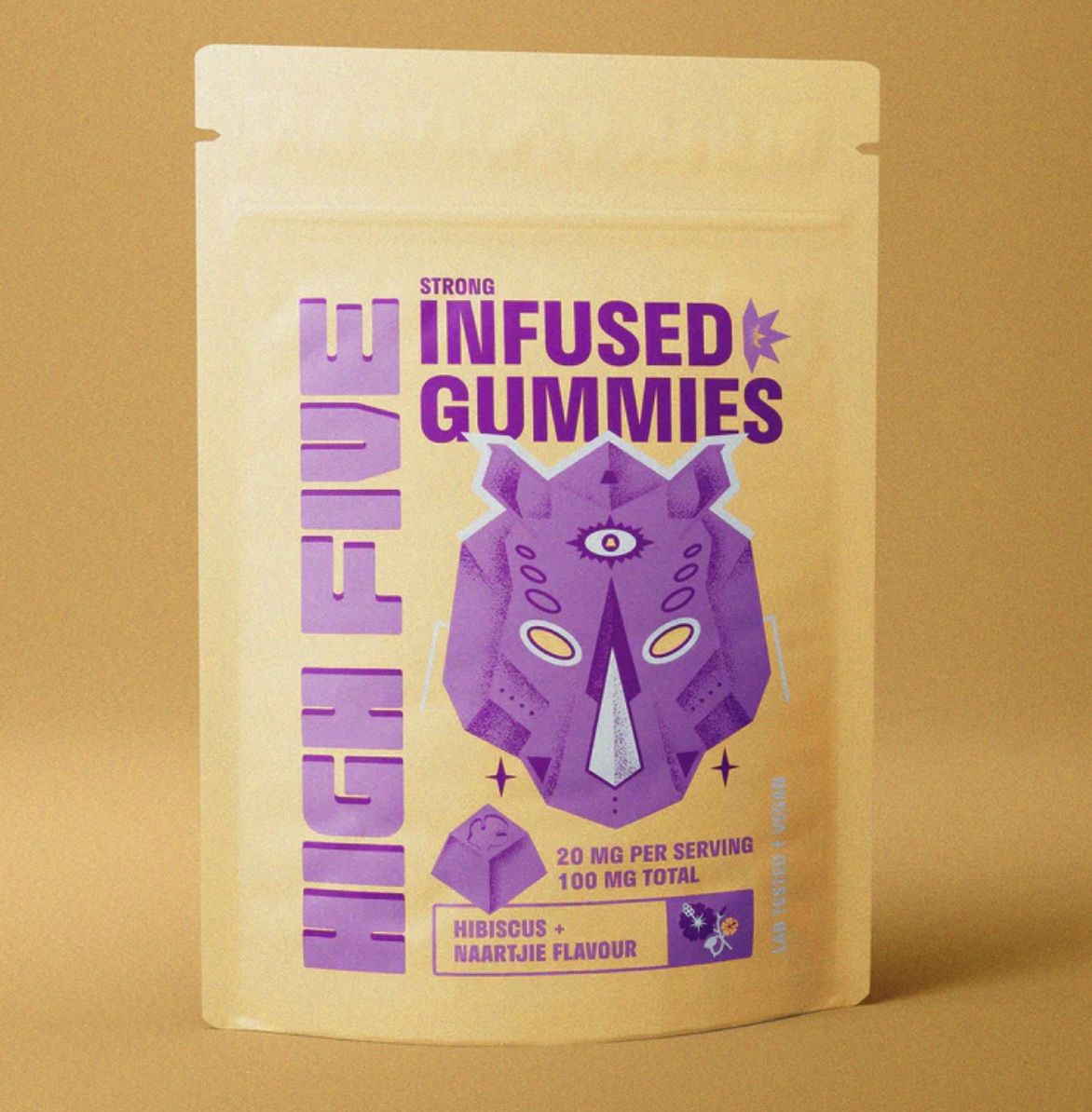 HighFive - Hibiscus &amp; Naartjie - Gummies ( 5 Pack )