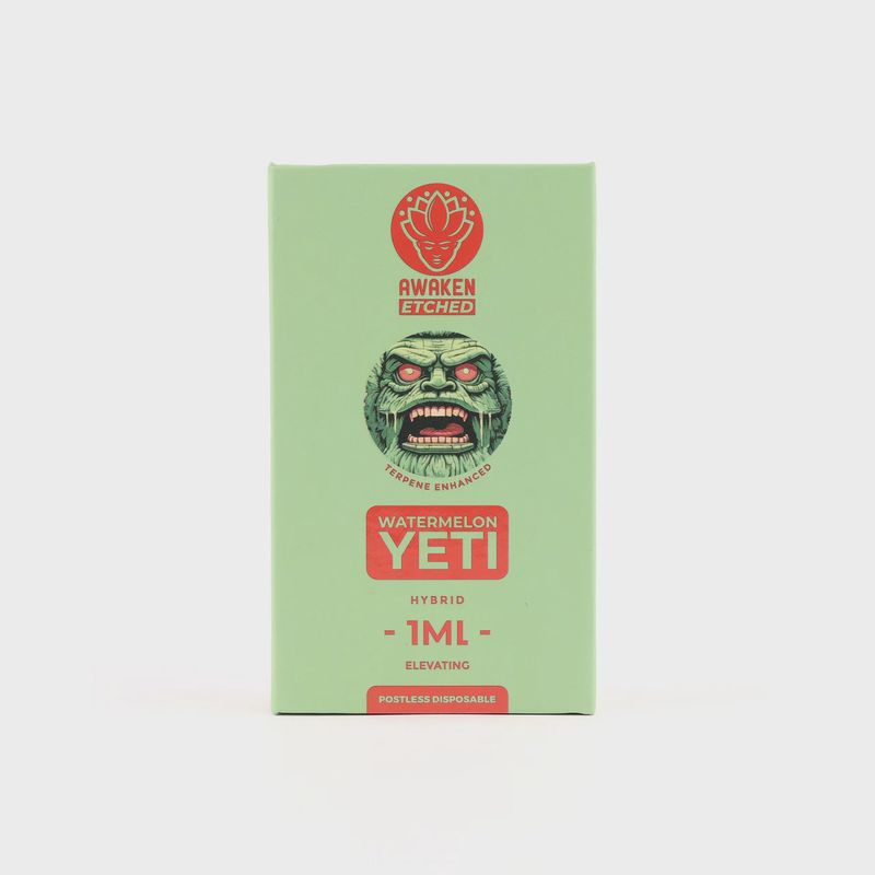 Watermelon Yeti - 1ml - Etched Disposable