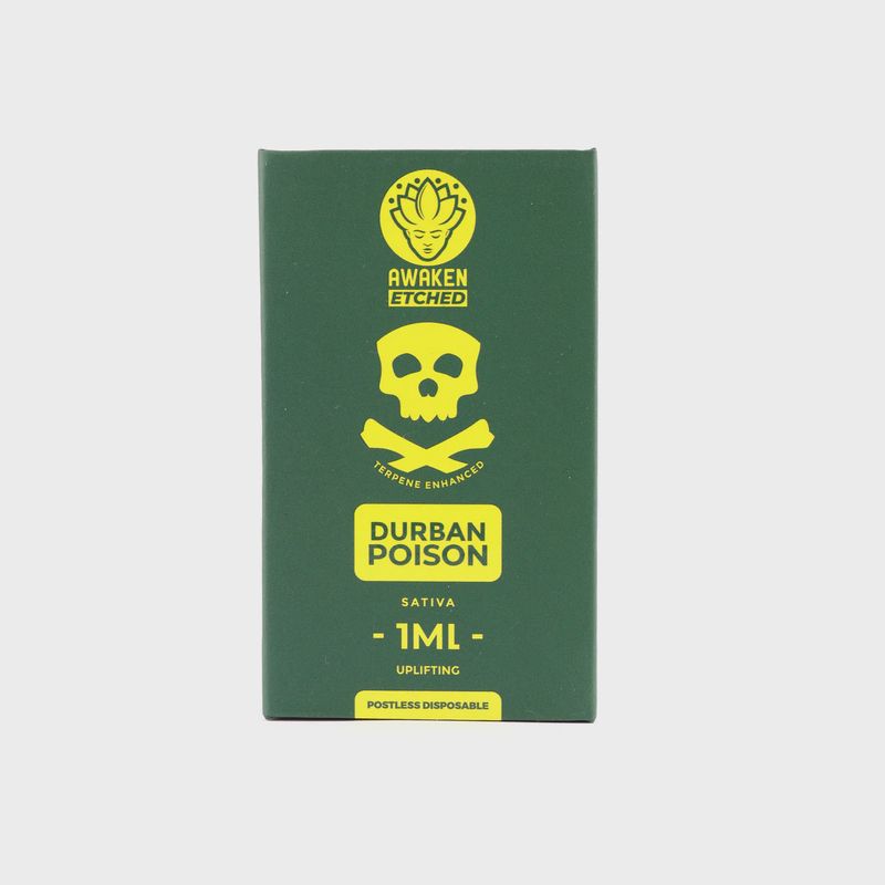 Durban Poison - 1ml - Etched Disposable