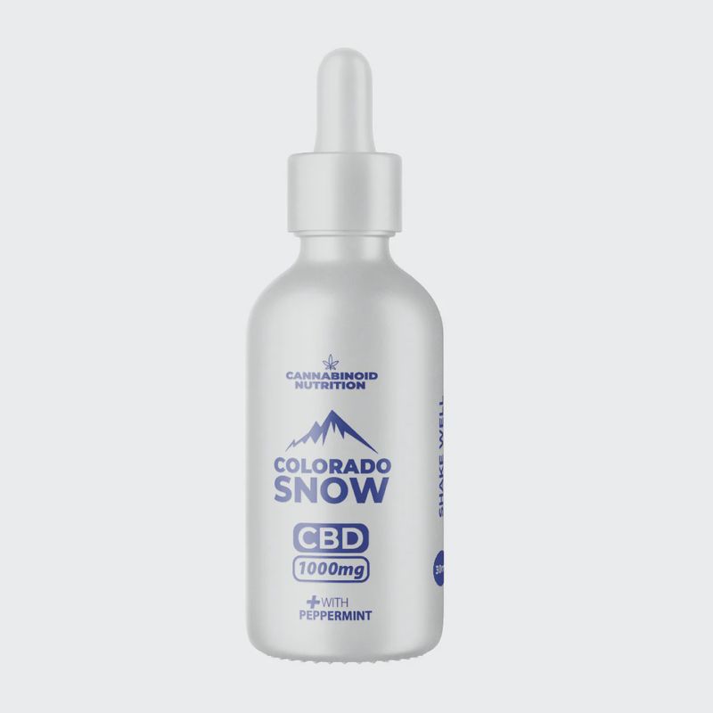 Colorado Snow | CBD | Steam-distilled mint | 600mg CBD | 30ml