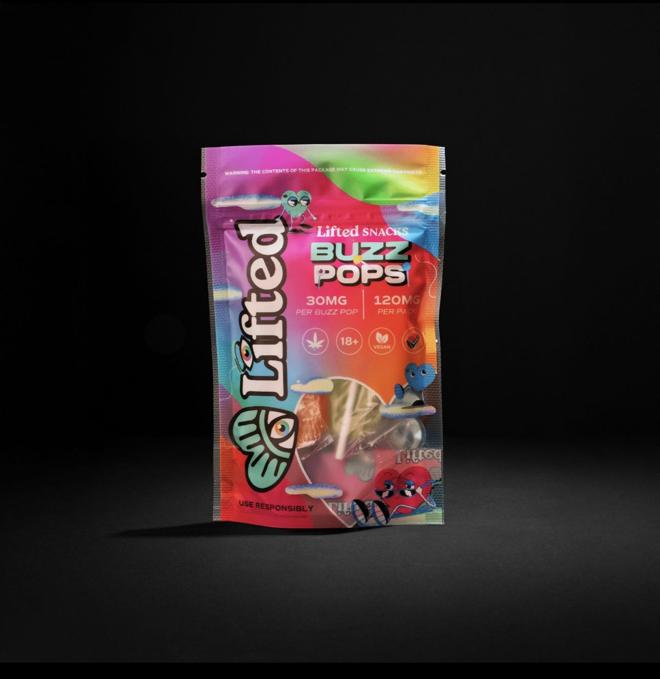 BuzzPops - 4 pack (120mg)