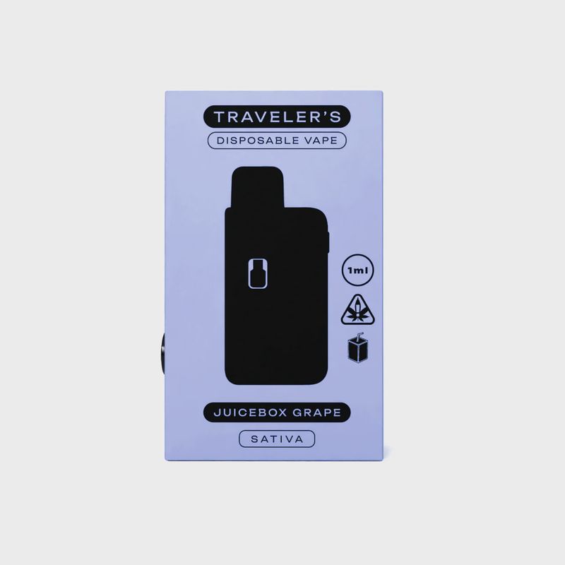 Traveler’s - JuiceBox Grape - 1ml - Disposable