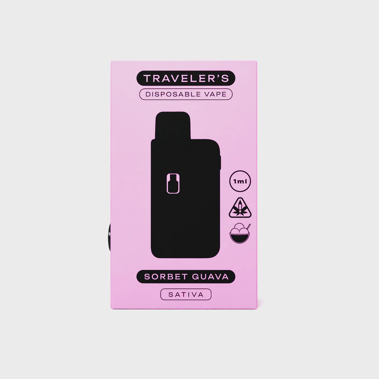 Traveler’s - Sorbet Guava - 1ml - Disposable