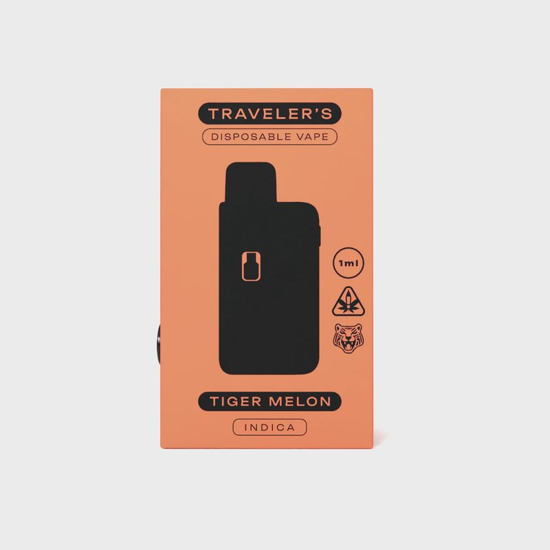 Traveler’s - Tiger Melon - 1ml - Disposable