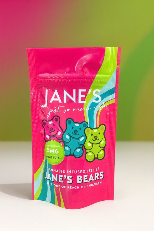 Jane&#39;s Bears | 20pack | 100mg