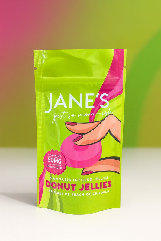 Strawberry | Donut Jellies 50mg| 2 pack ( 100mg)