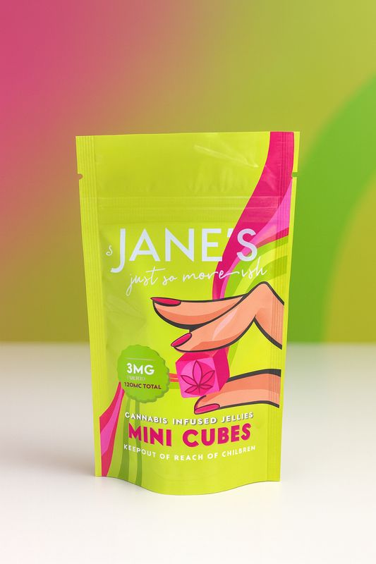 Strawberry | MInin Jellies x 40 | 3mg each ( 120MG)
