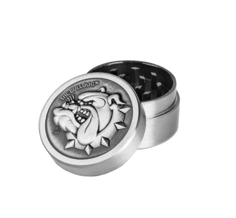 Grinder| Bulldog 2 pc Metal silver | 22mm