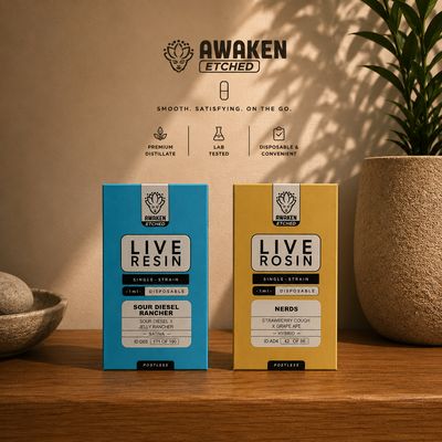 Live Resin/Live Rosin Disposable