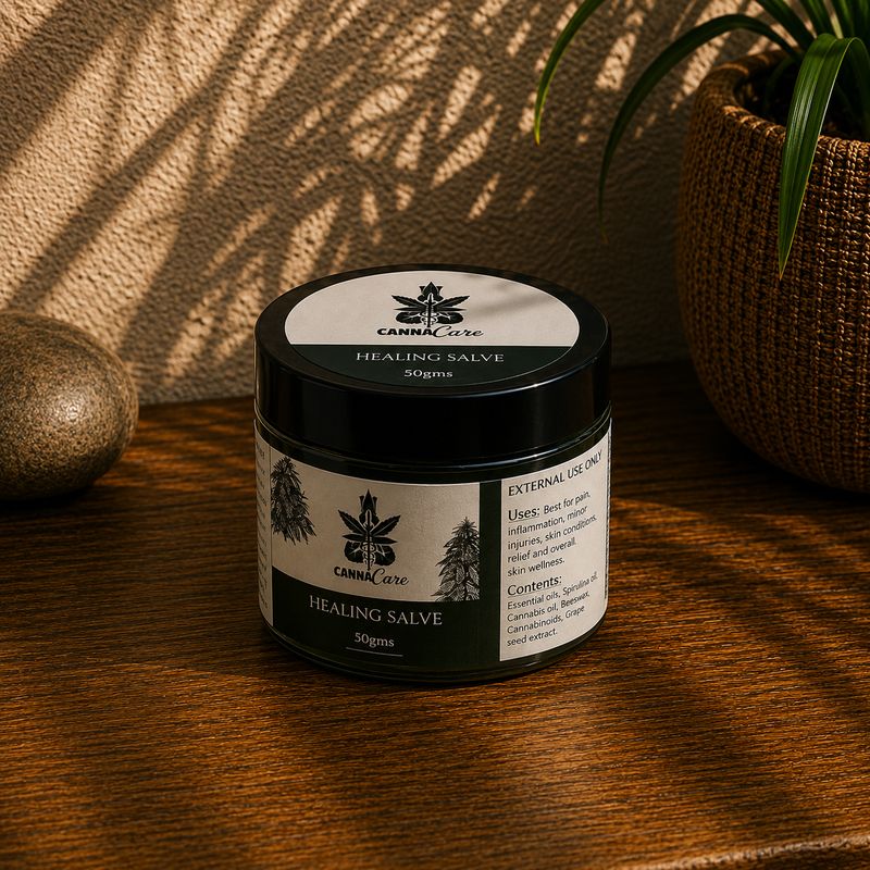 Healing Salve (CannaCare 50ml tub)