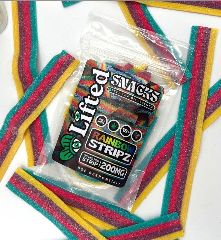 Rainbow Strips | 10 pack | 200mg