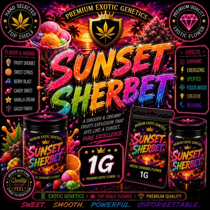 1G | Sunset sherbet | Indoor