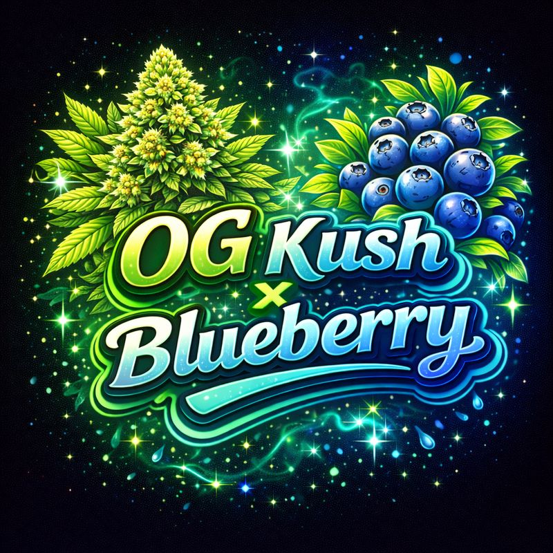 1G | OG Kush x Blueberry | Outdoor