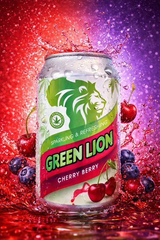 Green Lion | Cherry Berry | 330ml | 30mg