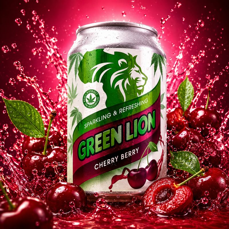 Green Lion | Cherry Berry | 330ml | 30mg