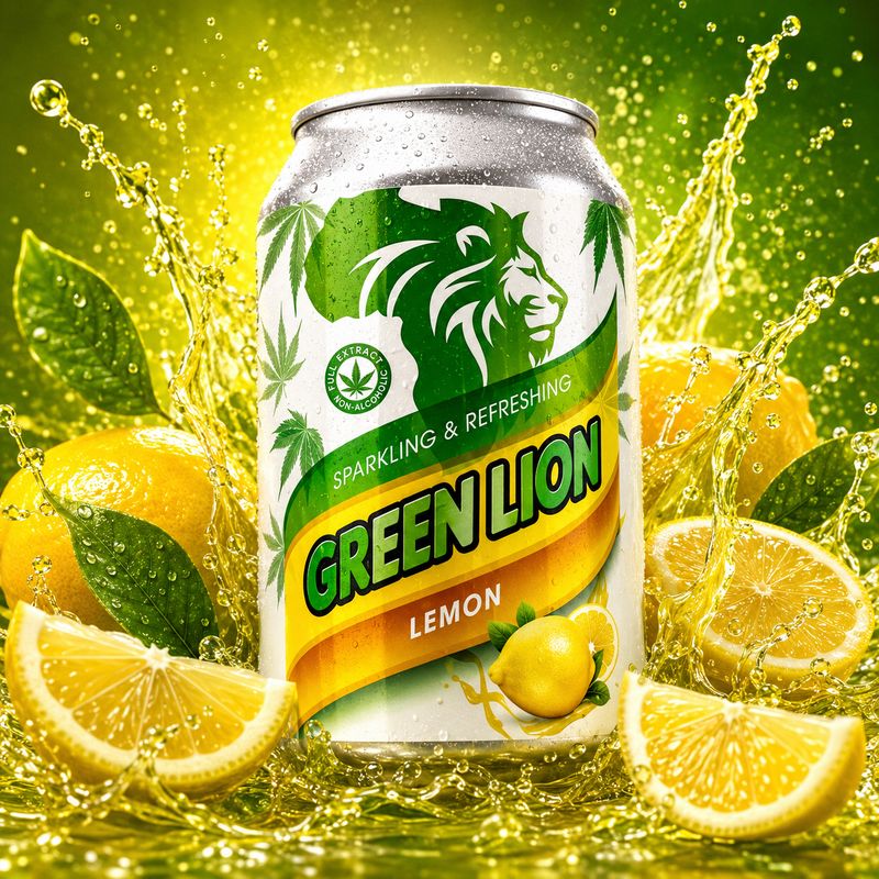 Green Lion | Lemon | 330ml | 30mg