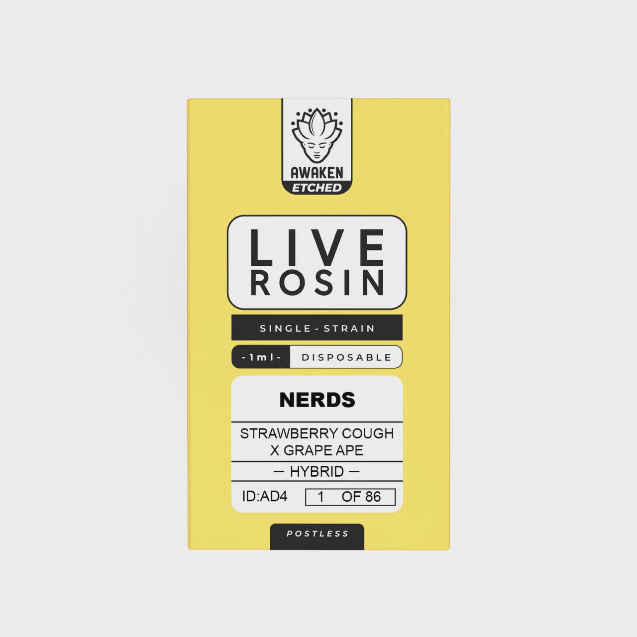 Awaken - Live Rosin - Nerds - Disposable