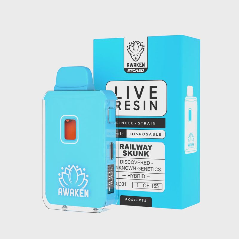 Awaken - Live Resin - Railway Skunk - Disposable