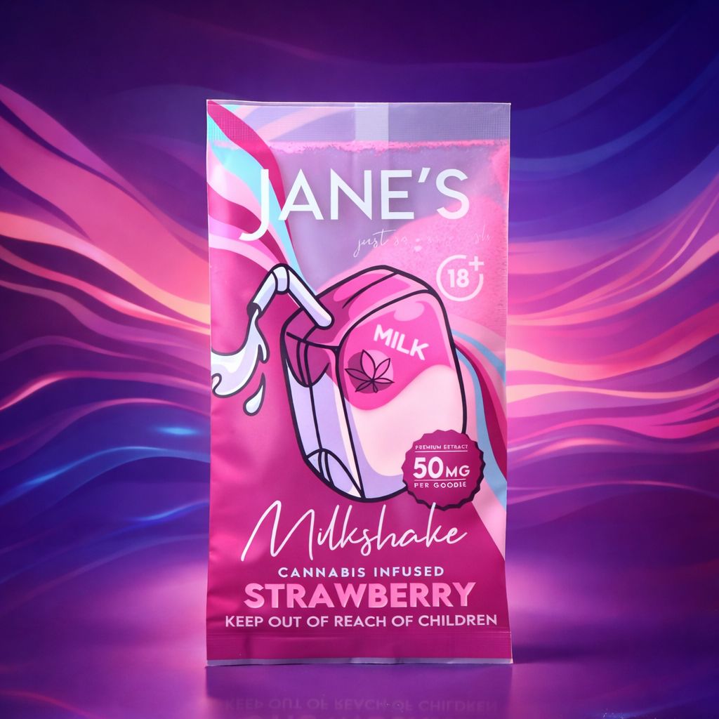50MG | Milkshake Sachet | Strawberry