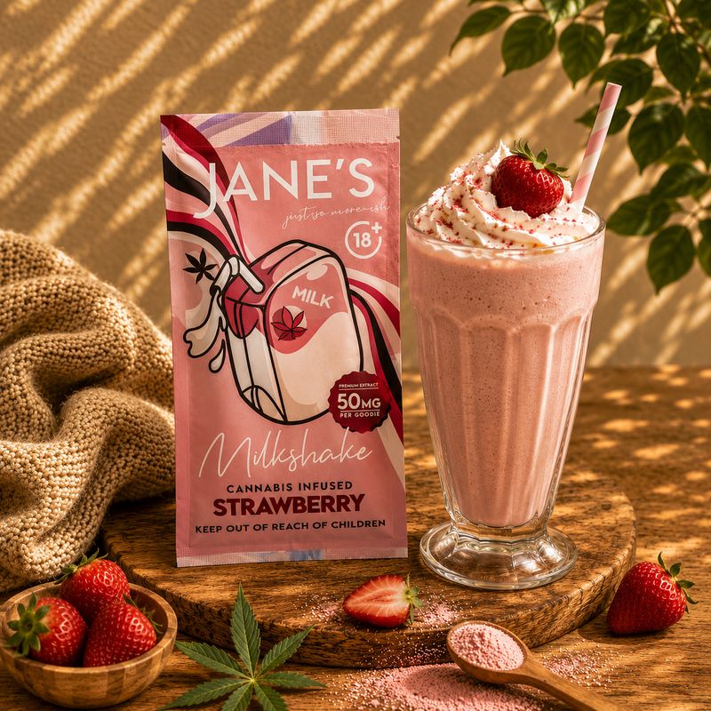 50MG | Milkshake Sachet | Strawberry