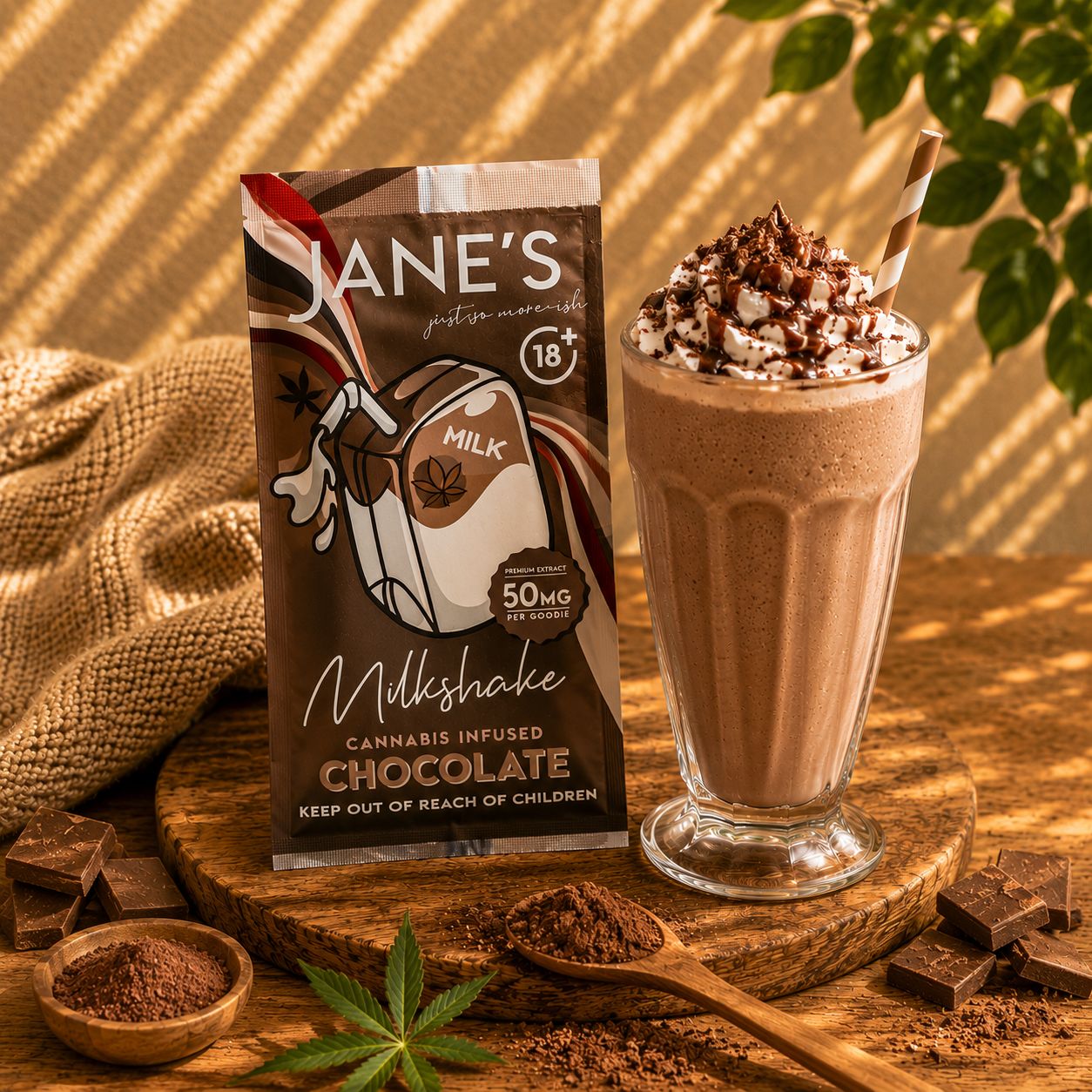 50MG | Milkshake Sachet | Chocolate