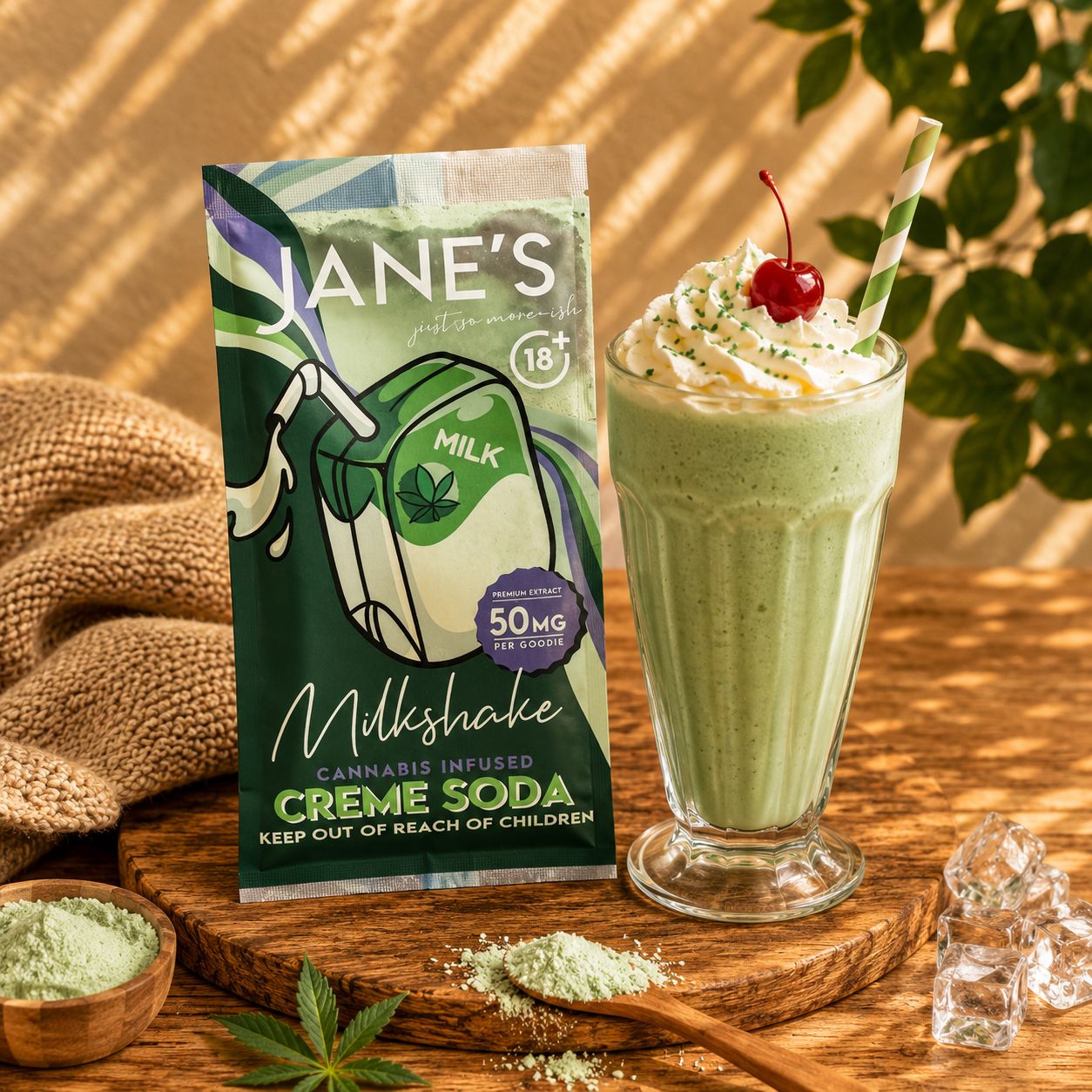 50MG | Milkshake Sachet | Creme Soda