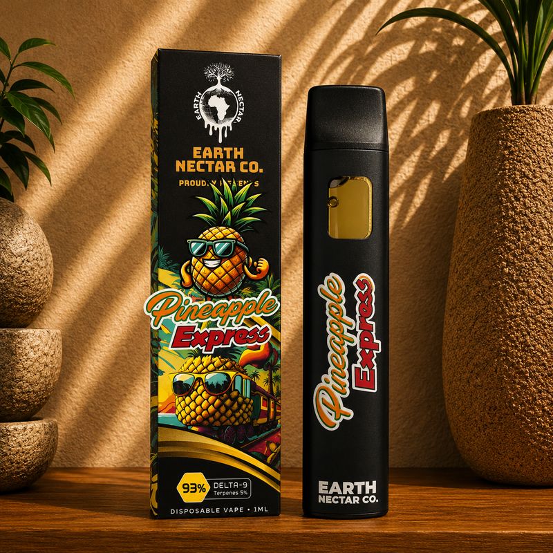 Pineapple Express | 1ml Disposable Vape | Earth Nectar (sativa dom)
