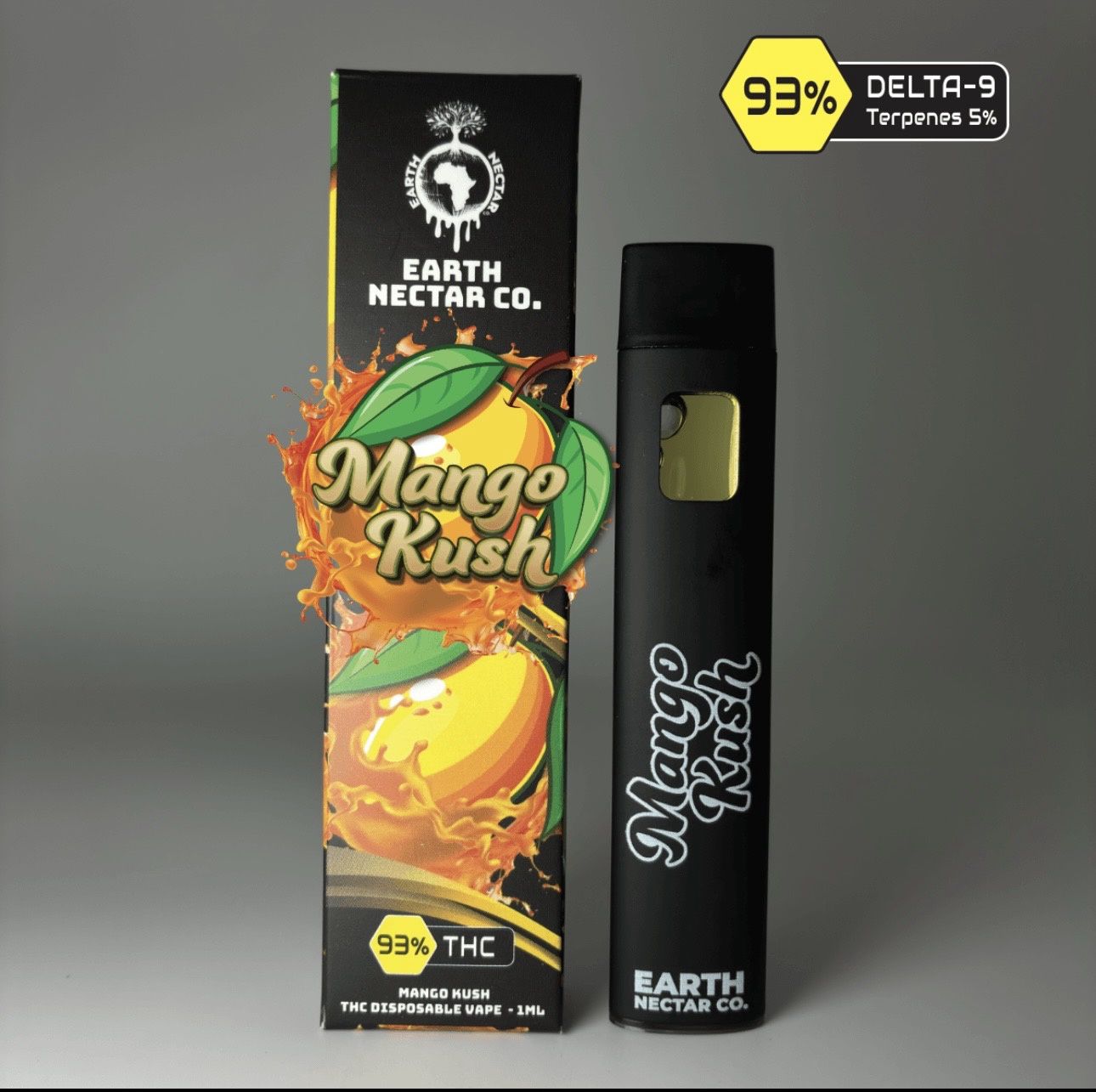 Mango Kush | 1ml Disposable Vape | Earth Nectar