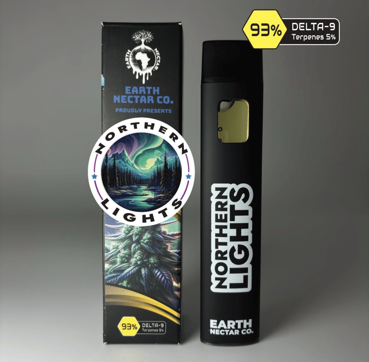 Northern Lights | 1ml Disposable Vape | Earth Nectar