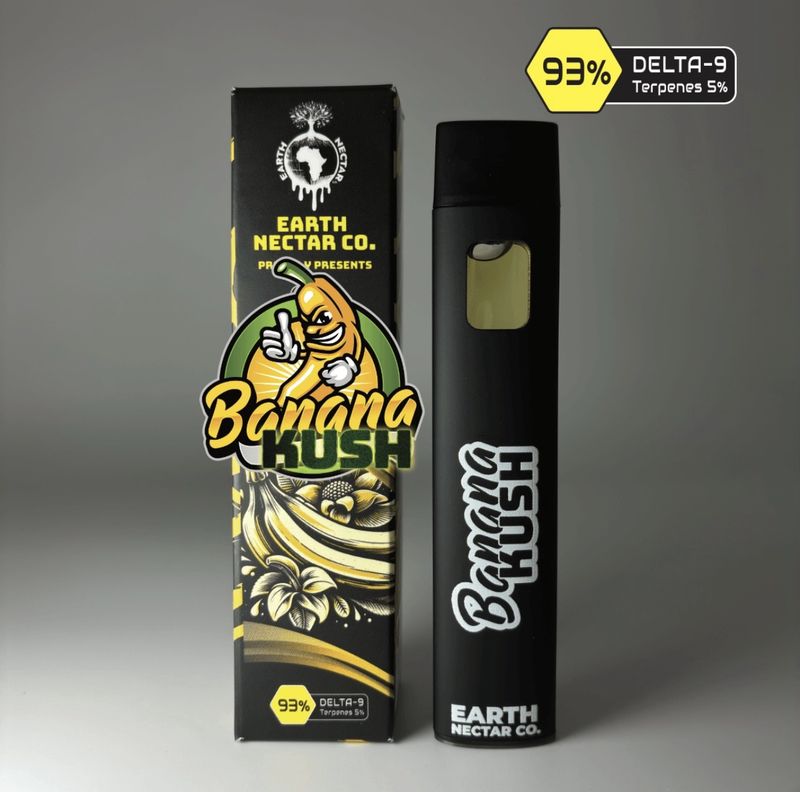 Banana Kush | 1ml Disposable | Earth Nectar