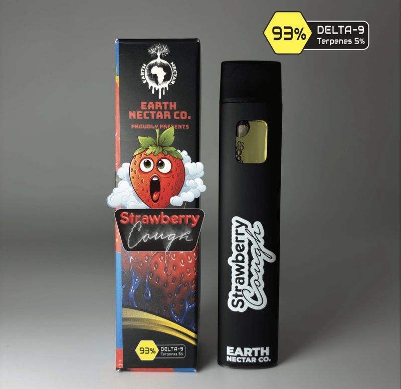 Strawberry Cough | 1ml Disposable | Earth Nectar