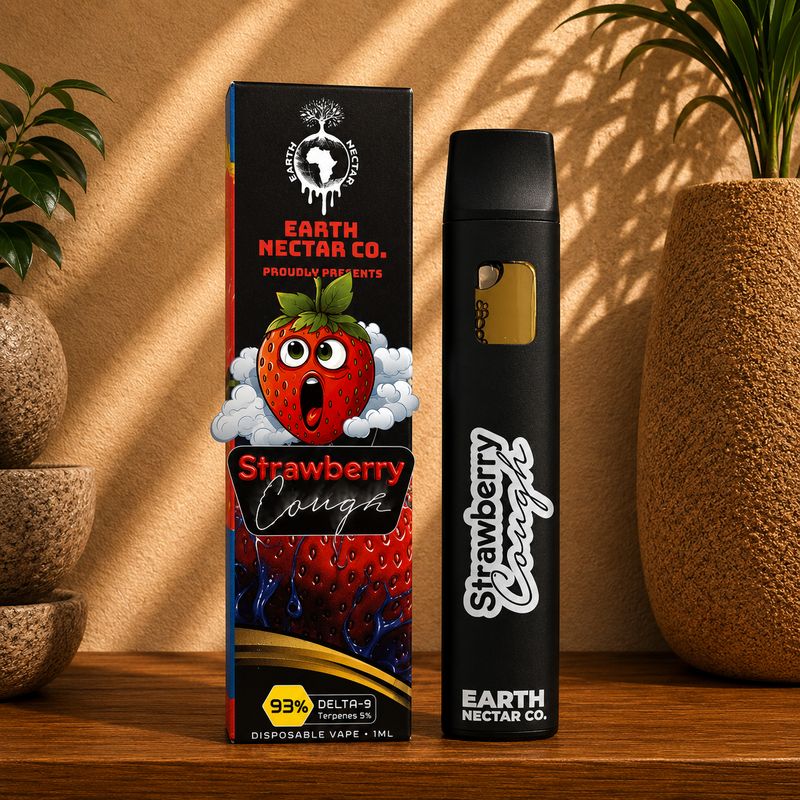 Strawberry Cough | 1ml Disposable | Earth Nectar (sativa lean..)