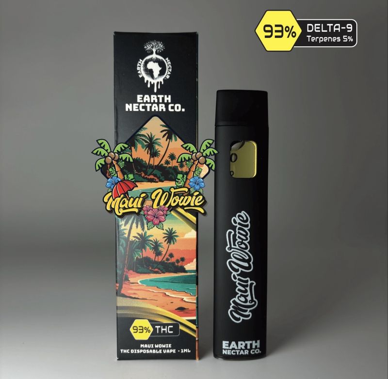 Maui Wowie | 1ml Disposable Vape | Earth Nectar