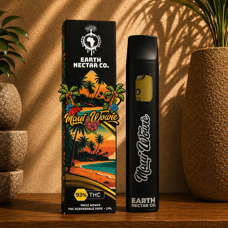 Maui Wowie | 1ml Disposable Vape | Earth Nectar (sativa)