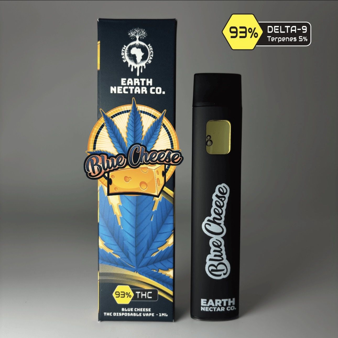 Blue Cheese | 1ml Disposable Vape | Earth Nectar