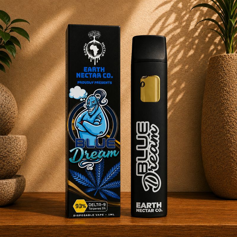 Blue Dream | 1ml Disposable Vape | Earth Nectar (Hybrid)