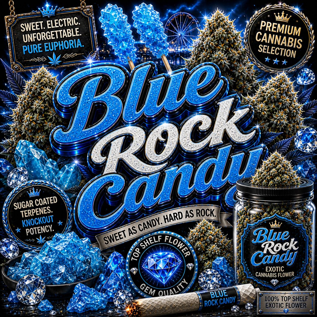 3G | Blue Rock Candy | Indoor