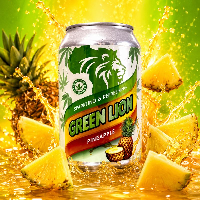 Green Lion |  Pineapple |330ml | 30mg