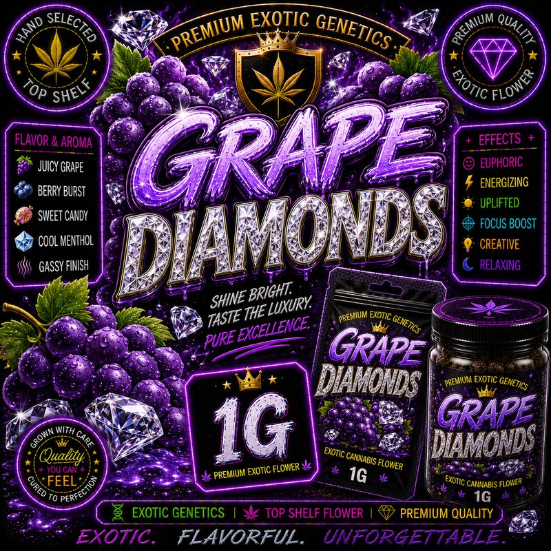 1G | Grape Diamonds | Indoor