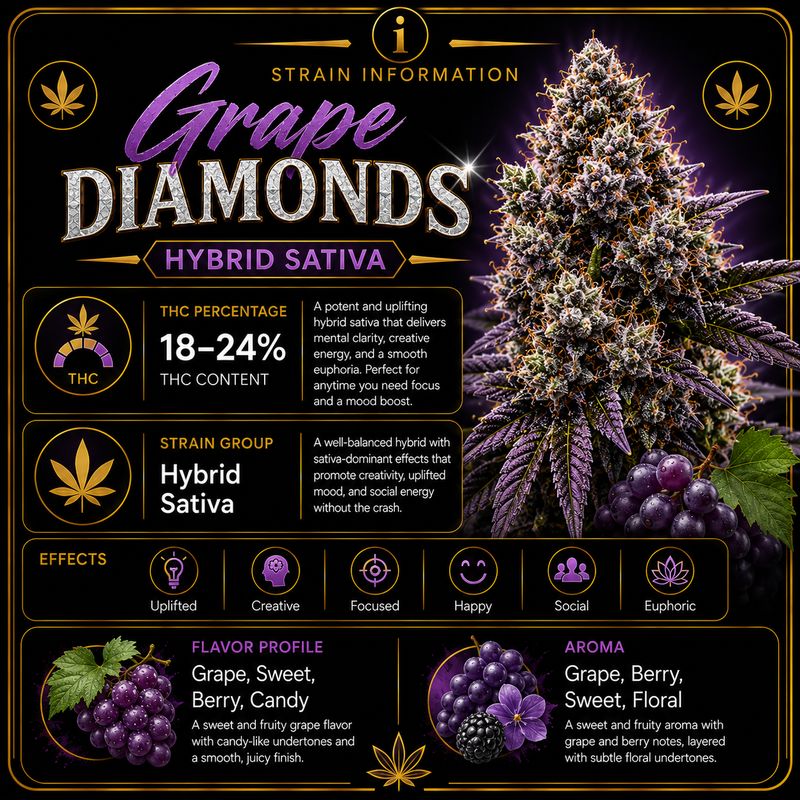 1G | Grape Diamonds | Indoor