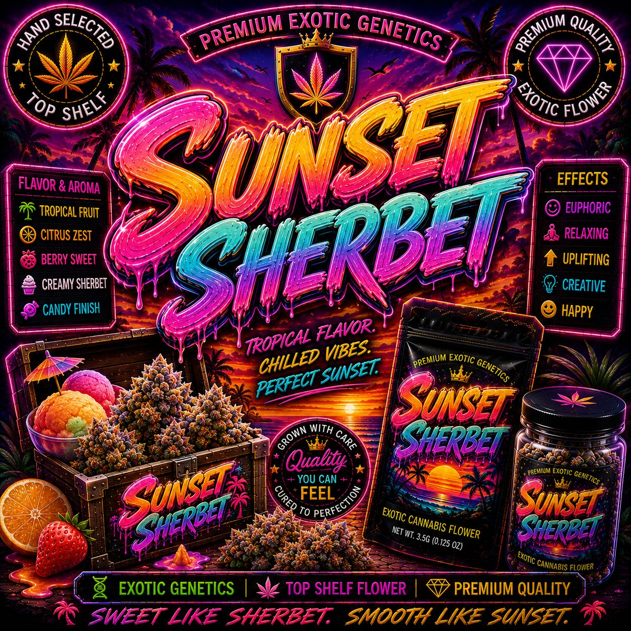 Dog walker x 2 | Sunset Sherbert | Indoor