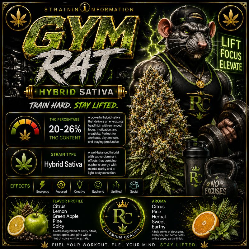 Pre Roll x 2 | Gym Rat | Outdoor
