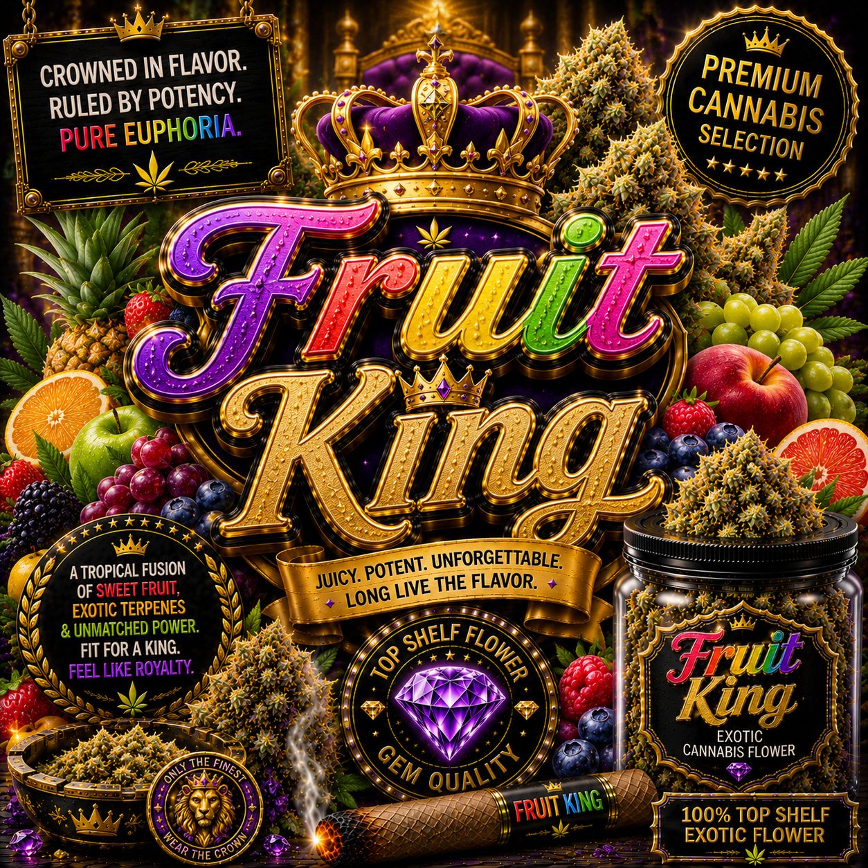 Pre Roll x1 | Fruit King Indoor